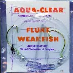 Aqua Clear Aqua-Clear FW-1P Flounder/Weakfish High/Low Rig