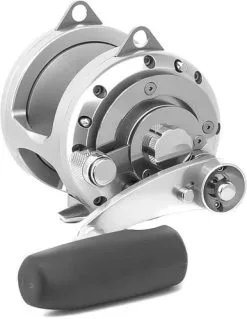 Avet Reels Avet EX 30/2 Two-Speed Lever Drag Big Game Reels Silver