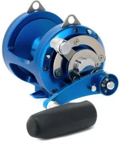 Avet Reels Avet EXW 30/2 Two-Speed Lever Drag Big Game Reels Blue