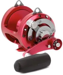 Avet Reels Avet EXW 30/2 Two-Speed Lever Drag Big Game Reels Red