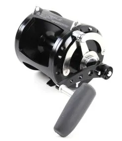 Avet Reels Avet EXW 80/2 Two-Speed Lever Drag Big Game Reel Black