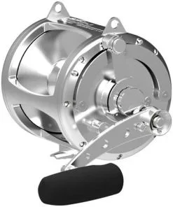 Avet Reels Avet EXW 80/2 Two-Speed Lever Drag Big Game Reel Silver