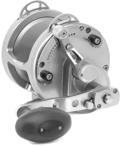 Avet Reels Avet HX 5/2 MC Raptor Two-Speed Lever Drag Casting Reels Silver