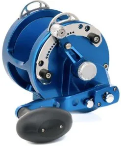 Avet Reels Avet HX 5/2 MC Two-Speed Lever Drag Casting Reels Blue