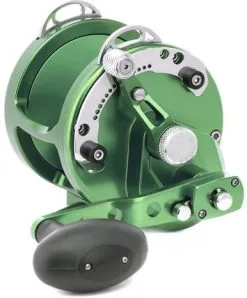 Avet Reels Avet HX 5/2 MC Two-Speed Lever Drag Casting Reels Green