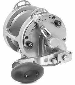 Avet Reels Avet HX 5/2 Raptor Two-Speed Lever Drag Casting Reel - Silver