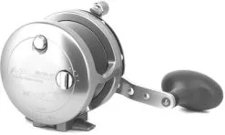 Avet Reels Avet HXJ 5/2 MC Two Speed Lever Drag Casting Reel Silver