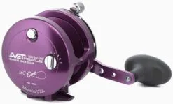 Avet Reels Avet HXJ 5/2 MC Two Speed Lever Drag Casting Reel Purple