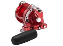 Avet Reels Avet HXW Raptor 3-Speed Lever Drag Casting Reel- Red