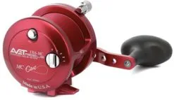 Avet Reels Avet JX 6.0 MC Single Speed Lever Drag Casting Reels Red