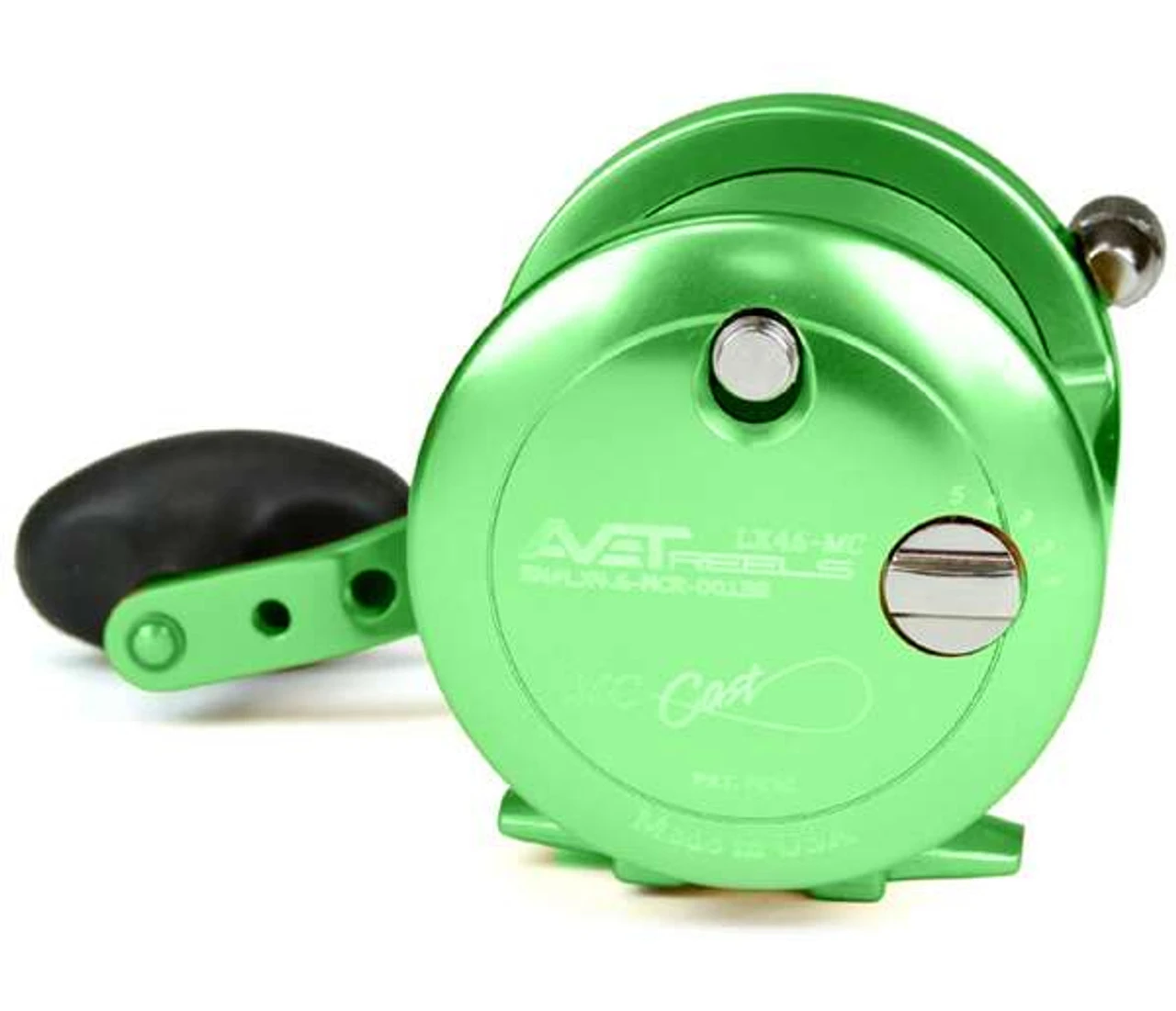 Avet Reels Avet LX 4.6 MC Single Speed Lever Drag Casting Reel Green 3 Avet Reels Avet LX 4.6 MC Single Speed Lever Drag Casting Reel Green