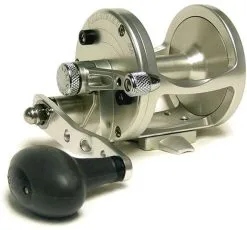 Avet Reels Avet LX 6.0 Single Speed Lever Drag Casting Reel Left Hand Silver
