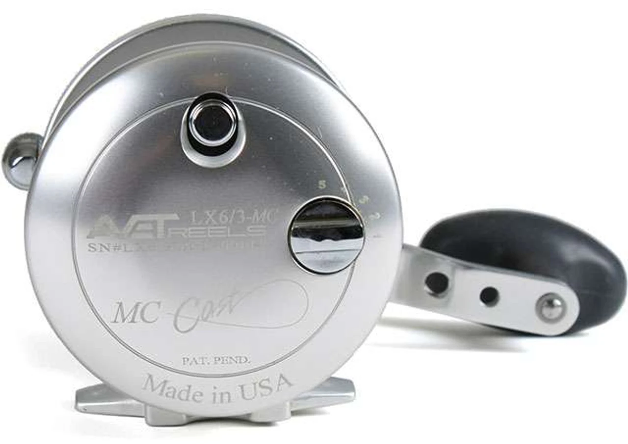 Avet Reels Avet LX 6/3 MC 2-Speed Lever Drag Casting Reel Left-Hand Silver 4 Avet Reels Avet LX 6/3 MC 2-Speed Lever Drag Casting Reel Left-Hand Silver - Image 2