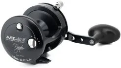 Avet Reels Avet LX 6.3 MC Raptor 2-Speed Lever Drag Casting Reel Black