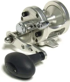 Avet Reels Avet SX 5.3 MC L/H Single Speed Lever Drag Cast Reel Left-Hand Silver