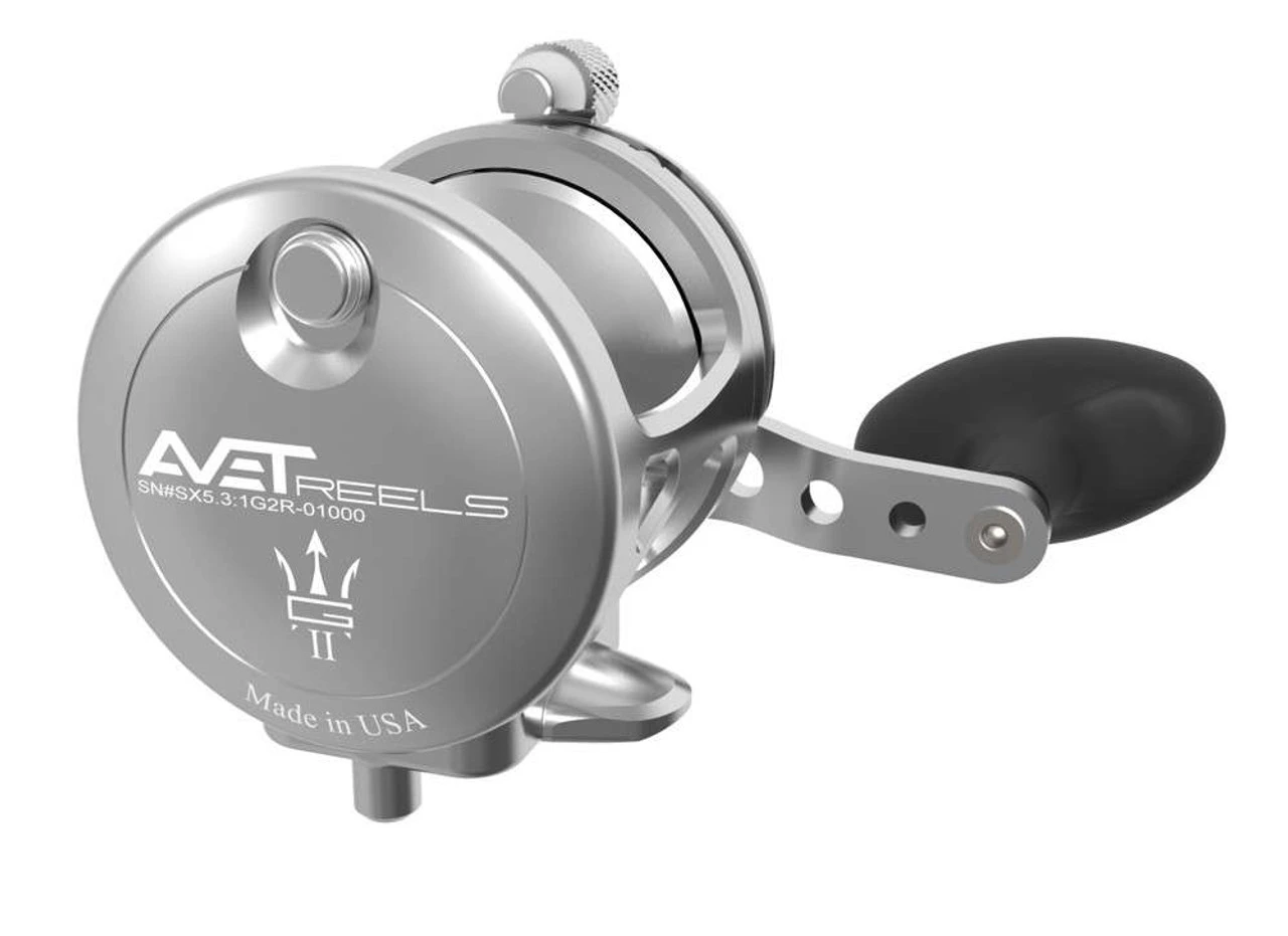 Avet Reels Avet SX G2 5.3 Single Speed Reel - Left Hand Silver 4 Avet Reels Avet SX G2 5.3 Single Speed Reel - Left Hand Silver - Image 2