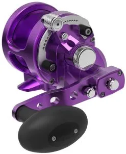 Avet Reels Avet SXJ 6/4 MC Raptor 2-Speed Lever Drag Casting Reel Purple