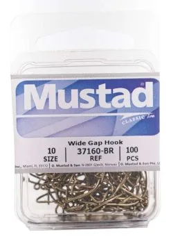 Mustad Bronze English Bait & Caddis Fly Hooks -Saltwater Rods & Poles Sales bronenbaitca 23852.1651184358