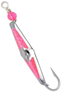 Clarkspoon Flashspoon - #2 - Silver W/ Pink Flash