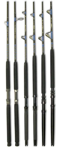CROWDER RODS Crowder Bluewater AFTCO Unibutt/HD Roller Stripper Guides Stand-Up Rods