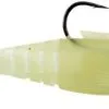 Egret Baits Vudu Shad - 4in - Glow -Saltwater Rods & Poles Sales egret baits e vsh40 38 02 vudu shad 78986.1651204568.386.513