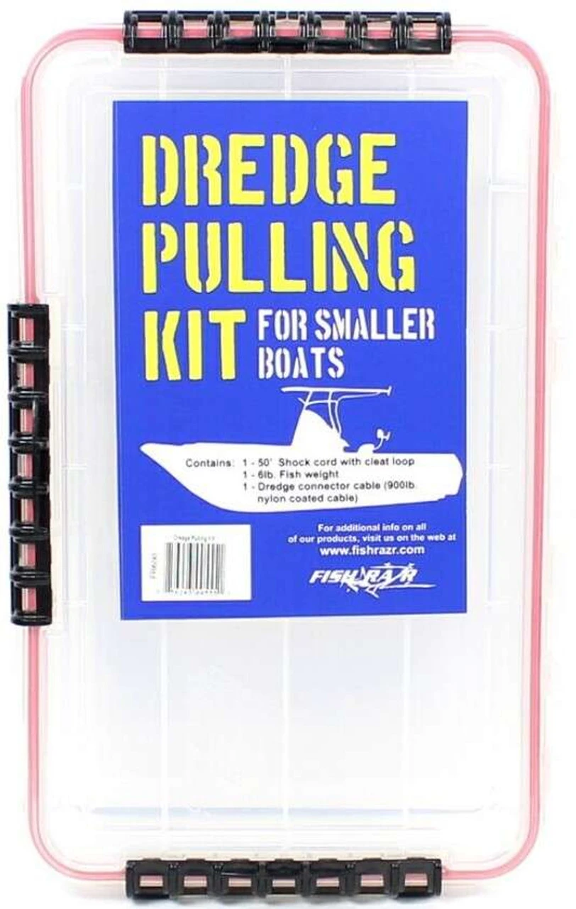 Fish Razr Small Boat Dredge Pulling Kit W/ Waterproof Box 4 Fish Razr Small Boat Dredge Pulling Kit W/ Waterproof Box - Image 2