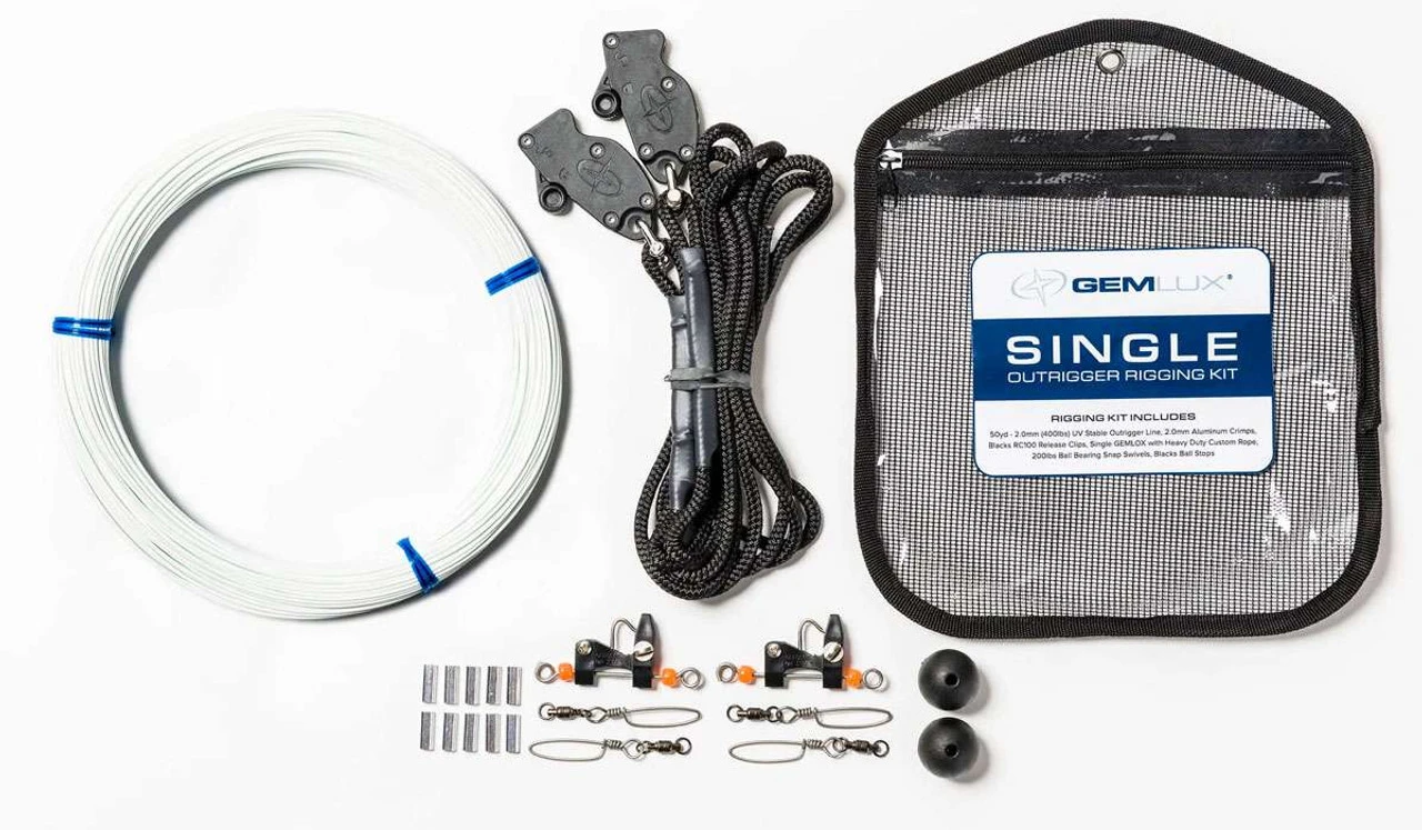 Gemlux Fishing Gemlux Double Outrigger Kit 4 Gemlux Fishing Gemlux Double Outrigger Kit - Image 2