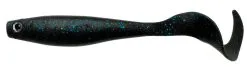 Hyperlastics Curlyminn 6in Topwater - Black N Blue
