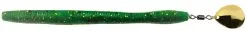 Hyperlastics Wormspin - 7.25in - Green Pepper/Gold