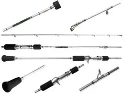 Jigging World Silver Bullet Slow Pitch Casting Rods
