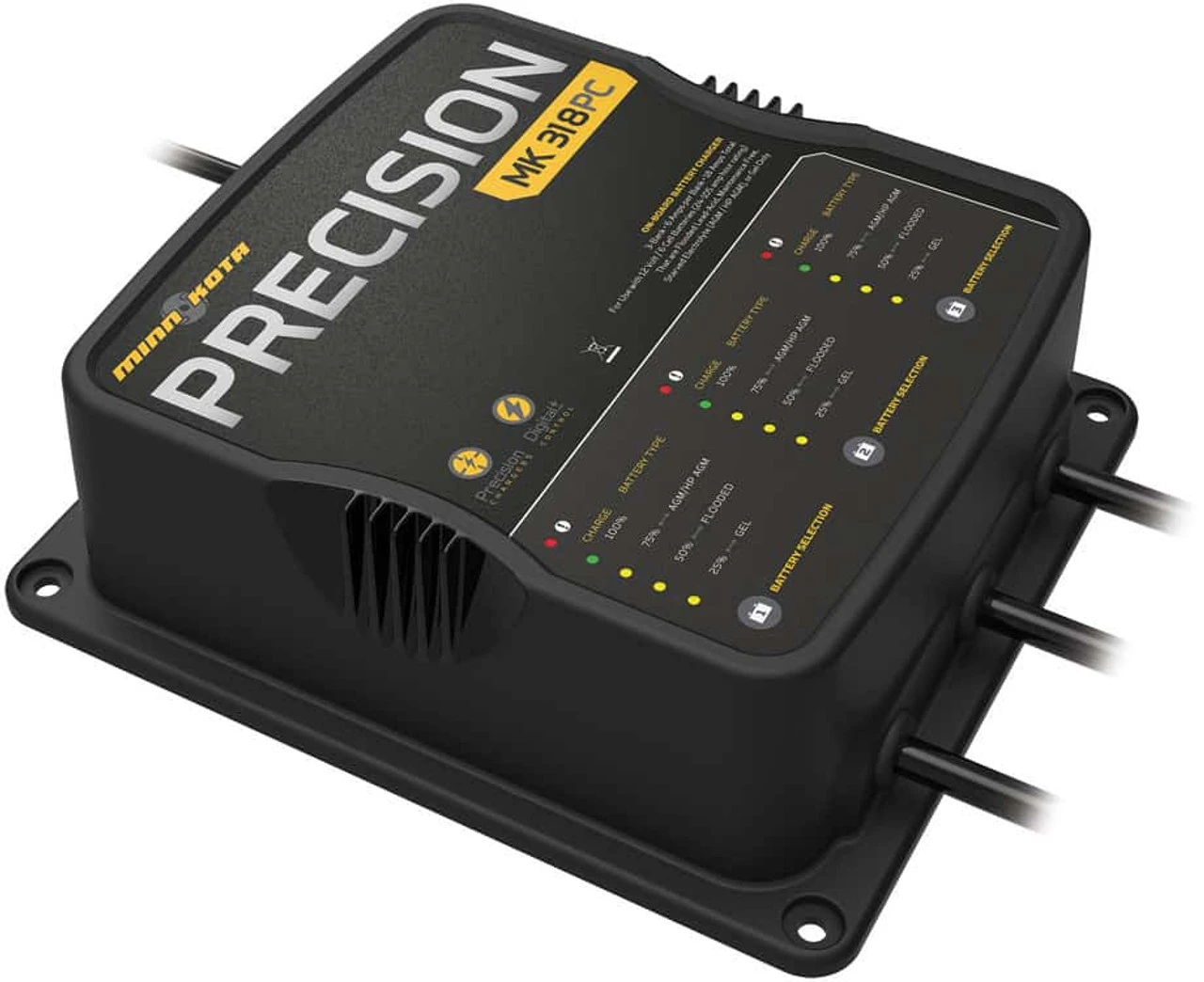 Minn Kota 1833180 MK318PC 3 Bank X 6 Amp Precision Charger 3 Minn Kota 1833180 MK318PC 3 Bank X 6 Amp Precision Charger