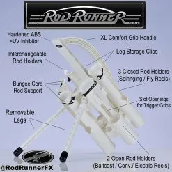 Rod Runner Rod-Runner Pro Rod Holder -Saltwater Rods & Poles Sales rod runners rrp5 rod runner pro rod holder 74369.1651032859