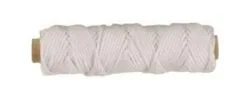 Tigress 88672 100ft White Nylon Braid