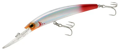Yo-Zuri Crystal Minnow Deep Diver 3.5in HBGS Bleeding Ghost Shad 3 Yo-Zuri Crystal Minnow Deep Diver 3.5in HBGS Bleeding Ghost Shad